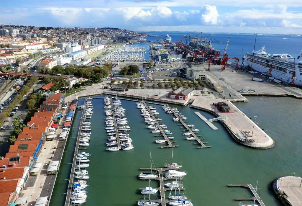 Lissabon Hafen