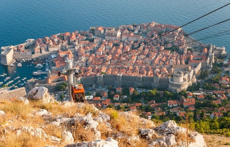 Dubrovnik Brdo Srd Seilbahn